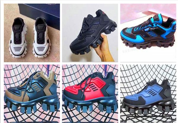 2020 men low casual shoes lates p cloudbust thunder lace up shoes 19fw capsule series color matching platform sneakers, Black
2020 men low casual shoes lates p cloudbust thunder lace up shoes 19fw capsule series color matching platform sneakers, Black