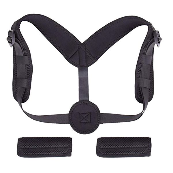 breathable anti-humpback back corrector clavicle adjustable sitting posture corrector braces shoulder supporter, Black;blue
breathable anti-humpback back corrector clavicle adjustable sitting posture corrector braces shoulder supporter, Black;blue