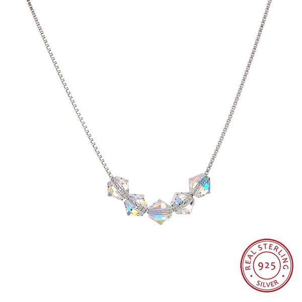 lekani new colorful bead crystals from swarovski pendants necklaces real s925 silver box chain collars for women daily jewelry
lekani new colorful bead crystals from swarovski pendants necklaces real s925 silver box chain collars for women daily jewelry