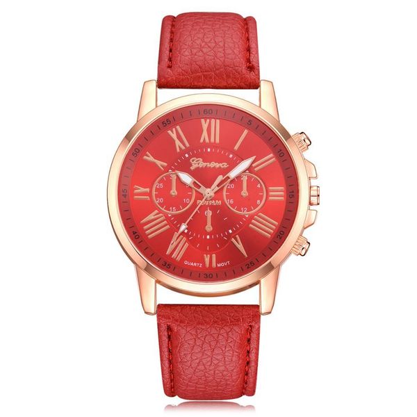 foloy women watch luxury fashion casual geneva roman numerals faux leather analog quartz female watches, Slivery;brown
foloy women watch luxury fashion casual geneva roman numerals faux leather analog quartz female watches, Slivery;brown