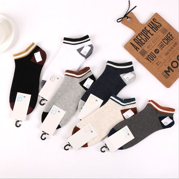 shuang yuan 2020 summer new men's boat casual color matching shallow mouth low boat sockscotton socks sockscotton socks for men, Black
shuang yuan 2020 summer new men's boat casual color matching shallow mouth low boat sockscotton socks sockscotton socks for men, Black