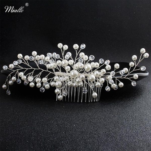 miallo austrian crystal peals hair combs clips fashion wedding bride bridesmaids headdress headpieces accessories, Golden;silver
miallo austrian crystal peals hair combs clips fashion wedding bride bridesmaids headdress headpieces accessories, Golden;silver