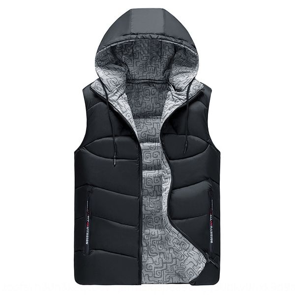 men's autumn and winter down cotton korean style trendy waistcoat vest men's two-sided loose handsome thickened vest coat, Black;white
men's autumn and winter down cotton korean style trendy waistcoat vest men's two-sided loose handsome thickened vest coat, Black;white