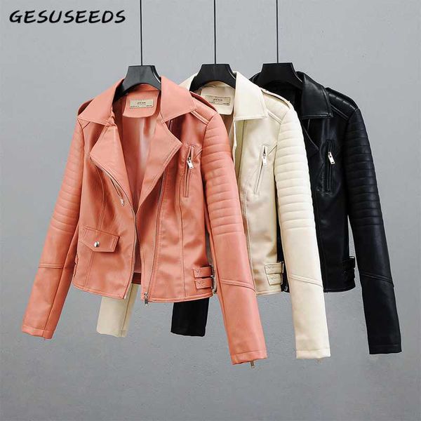 2020 fall pu leather jacket women basic long sleeve coat lady black faux leather coat slim zipper jacket pink biker beige
2020 fall pu leather jacket women basic long sleeve coat lady black faux leather coat slim zipper jacket pink biker beige