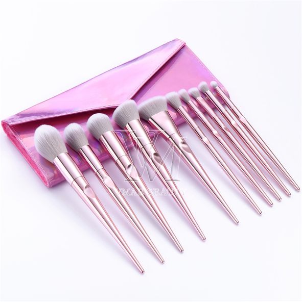 rose gode 10pcs set makeup brushes with pu bag selling brush kits products professional cosmetic tools
rose gode 10pcs set makeup brushes with pu bag selling brush kits products professional cosmetic tools