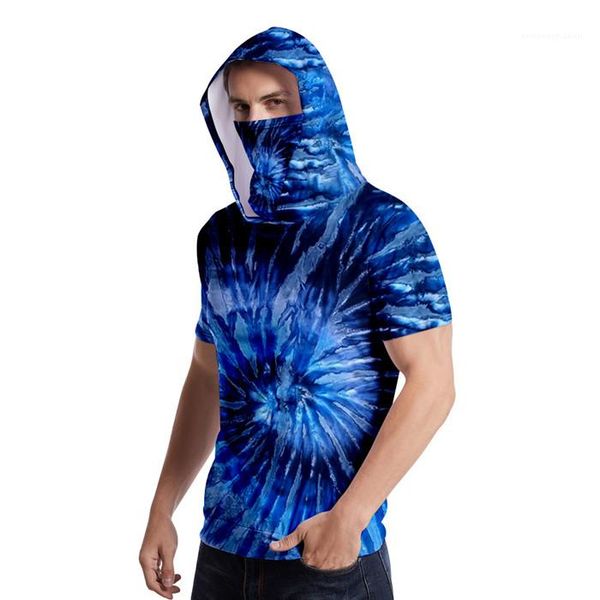 с коротким рукавом с капюшоном crew neck tshirt и солнцезащитный шарф homme одежда мужская 3d tie dye tshirt лето, White;black
с коротким рукавом с капюшоном crew neck tshirt и солнцезащитный шарф homme одежда мужская 3d tie dye tshirt лето, White;black