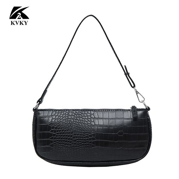 vintage baguette crocodile pattern women shoulder bags retro split pu leather bags solid ladies small messenger handbag female
vintage baguette crocodile pattern women shoulder bags retro split pu leather bags solid ladies small messenger handbag female