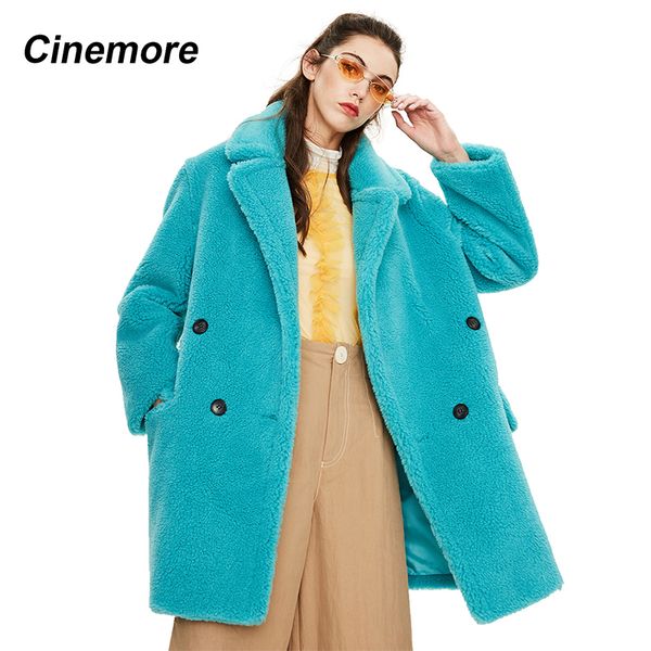 cinemore 2020 winter new arrival fur coat women mid-length style outerwear loose clothing warm coat women k9052, Black
cinemore 2020 winter new arrival fur coat women mid-length style outerwear loose clothing warm coat women k9052, Black