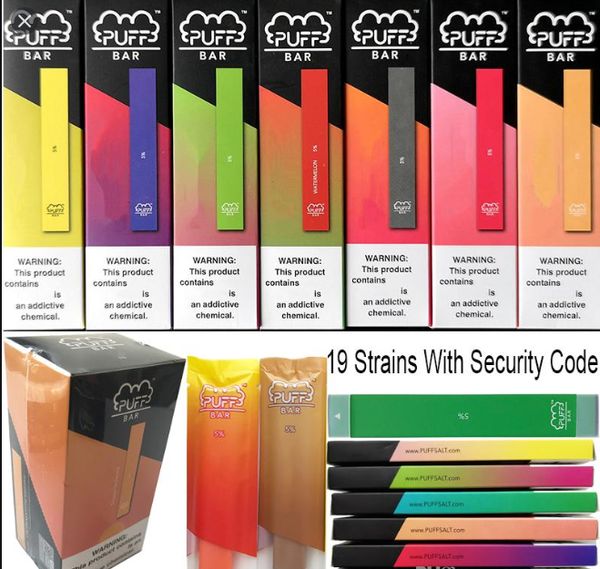 Слоеное Бар Одноразовые Vape картриджи Ручки puffbars Vape Картриджи 1,3 мл 280mAh батареи Starter Kit Одноразовая puffbar Код безопасности
Слоеное Бар Одноразовые Vape картриджи Ручки puffbars Vape Картриджи 1,3 мл 280mAh батареи Starter Kit Одноразовая puffbar Код безопасности