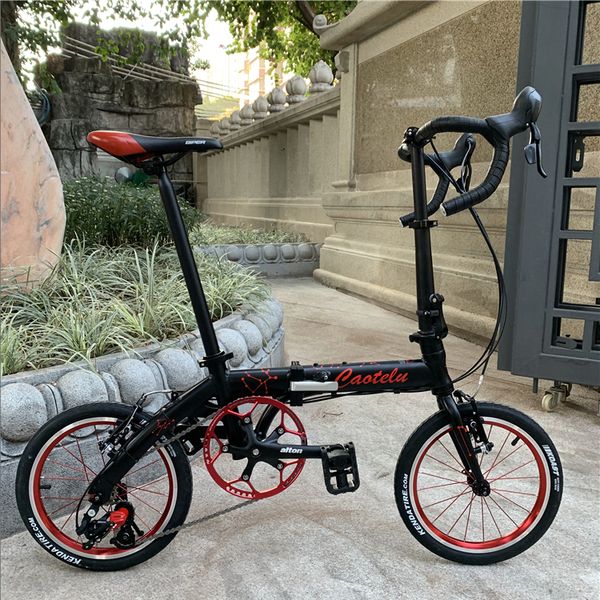 14-inch modified 16-inch folding car outside three-speed small curved handle small wheel diameter bicycle small road bicycle
14-inch modified 16-inch folding car outside three-speed small curved handle small wheel diameter bicycle small road bicycle