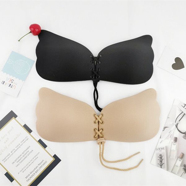 strapless push up bra wireless stick on lingerie invisible silicone women self adhesive underwear breathable, Red;black
strapless push up bra wireless stick on lingerie invisible silicone women self adhesive underwear breathable, Red;black