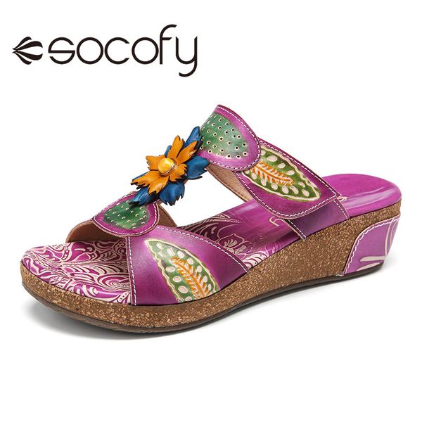 socofy women handmade leather sandals beaded floral adjustable strap slip on slides wedge female casual beach sandals 2020, Black
socofy women handmade leather sandals beaded floral adjustable strap slip on slides wedge female casual beach sandals 2020, Black