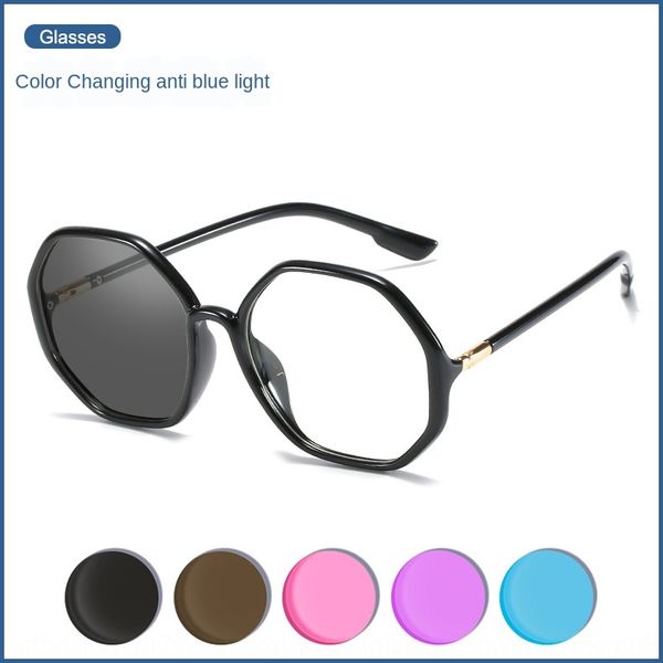 jokzg 2020 new flat light anti-blue color-changing light-sensitive flat glasses color-changing sun glasses internet celebrity d home multila, Silver
jokzg 2020 new flat light anti-blue color-changing light-sensitive flat glasses color-changing sun glasses internet celebrity d home multila, Silver