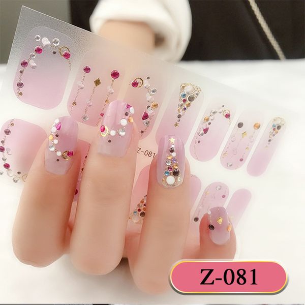 14 tips beauty diy flash nail patch self adhesive nails wraps decals gradient color nail polish stickers waterproof nail strips, Black
14 tips beauty diy flash nail patch self adhesive nails wraps decals gradient color nail polish stickers waterproof nail strips, Black