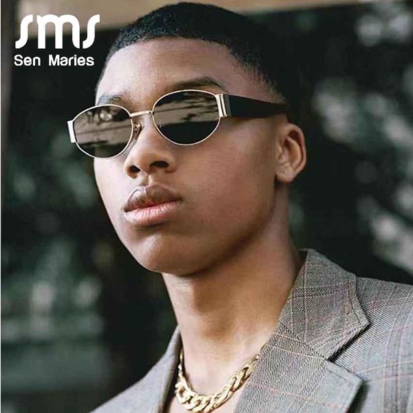 women steampunk metal oval fashion sunglasses men 2019 brand designer round black transparent vintage male sun glasses uv400 ch01, Blue
women steampunk metal oval fashion sunglasses men 2019 brand designer round black transparent vintage male sun glasses uv400 ch01, Blue