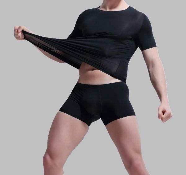 men tees+boxer briefs 2017 summer new ice silk o-neck short sleeve t shirt men fashion trends fitness t-shirt size 2xl su, White;black
men tees+boxer briefs 2017 summer new ice silk o-neck short sleeve t shirt men fashion trends fitness t-shirt size 2xl su, White;black