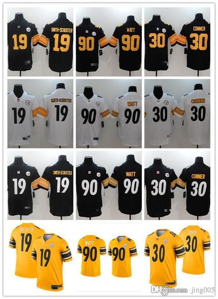 men women youth pittsburgh steelers 19 juju smith-schuster 90 t.j. watt 7 ben roethlisberger 30 james conner custom football jerseys, Black;red
men women youth pittsburgh steelers 19 juju smith-schuster 90 t.j. watt 7 ben roethlisberger 30 james conner custom football jerseys, Black;red