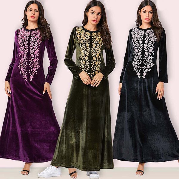 long velvet abaya turkey arabic hijab muslim dress caftan dubai kaftan dress morocco tesettur elbise robe musulmane longue islam
long velvet abaya turkey arabic hijab muslim dress caftan dubai kaftan dress morocco tesettur elbise robe musulmane longue islam