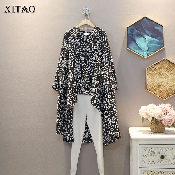 xitao print pattern blouse fashion new single breast irregular 2020 summer goddess fan minority casual style shirt xj4746, White
xitao print pattern blouse fashion new single breast irregular 2020 summer goddess fan minority casual style shirt xj4746, White