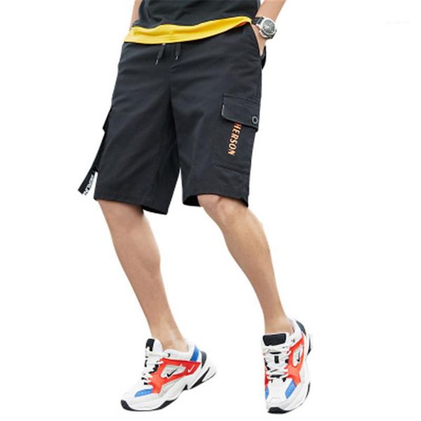 trend youth new vacation tooling pocket male short pants summer beach shorts straight loose casual mens shorts fashion, White;black 
trend youth new vacation tooling pocket male short pants summer beach shorts straight loose casual mens shorts fashion, White;black
