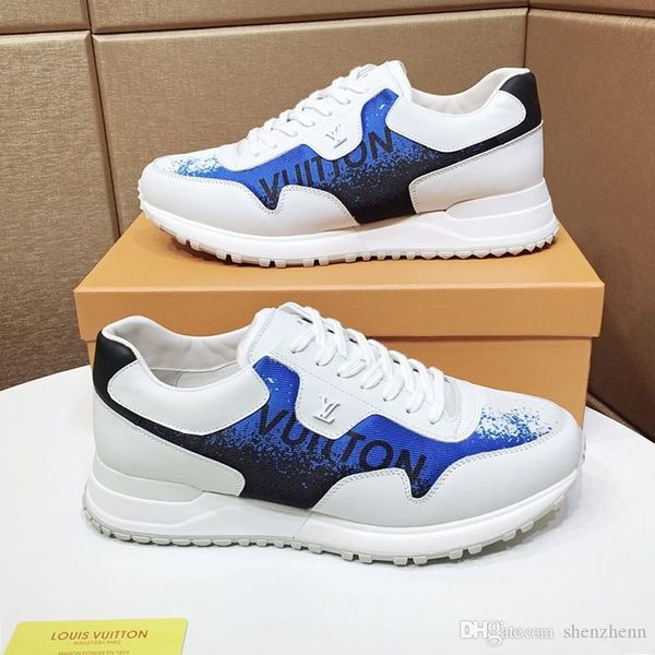 new fashion mens shoes casual zapatos de hombre outdoor with box mens shoes casual run away sneaker fast ship luxury chaussures pour hommes, Black 
new fashion mens shoes casual zapatos de hombre outdoor with box mens shoes casual run away sneaker fast ship luxury chaussures pour hommes, Black