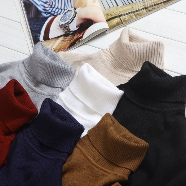 2020 new autumn winter korea men's cotton turtle neck turtleneck sweater solid color casual men's slim fit stretch jumper l04, White;black
2020 new autumn winter korea men's cotton turtle neck turtleneck sweater solid color casual men's slim fit stretch jumper l04, White;black