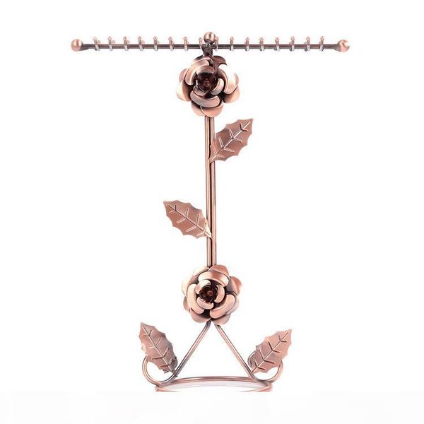 iron rose pendant necklace holder rack sweater chain jewelry display stand store decoration wedding gift, Black;white
iron rose pendant necklace holder rack sweater chain jewelry display stand store decoration wedding gift, Black;white