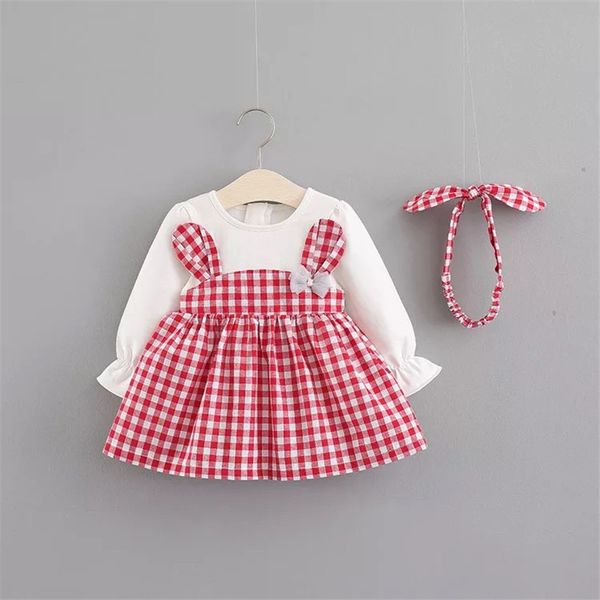 baby girl dress cotton plaid bow girls princess costume with cute baby headbands birthday party dress, Red;yellow
baby girl dress cotton plaid bow girls princess costume with cute baby headbands birthday party dress, Red;yellow