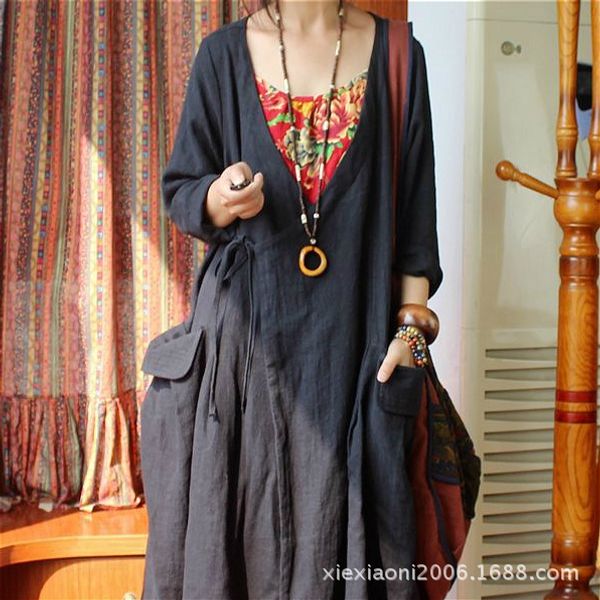 2019 lagged mud high-end washed texture linen lace-up crimping large pocket thick hanging trench coat windbreaker windbreaker 0920, Tan;black
2019 lagged mud high-end washed texture linen lace-up crimping large pocket thick hanging trench coat windbreaker windbreaker 0920, Tan;black