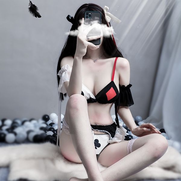 z8zdt new clown women's three-point card cos secondary uniform temptation 3.02024 new clown women's underwear three-point card und, Black;white
z8zdt new clown women's three-point card cos secondary uniform temptation 3.02024 new clown women's underwear three-point card und, Black;white