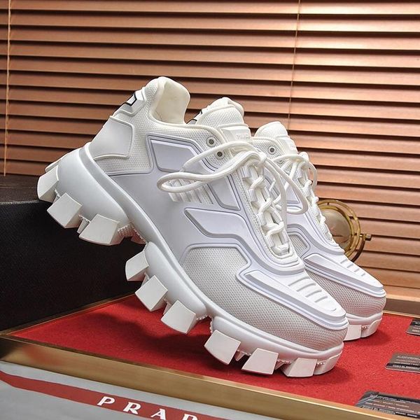 luxury mens shoes outdoor walking lightweight footwears cloudbust thunder knit sneakers sports lace -up casual men shoes scarpe da uomo, Black 
luxury mens shoes outdoor walking lightweight footwears cloudbust thunder knit sneakers sports lace -up casual men shoes scarpe da uomo, Black