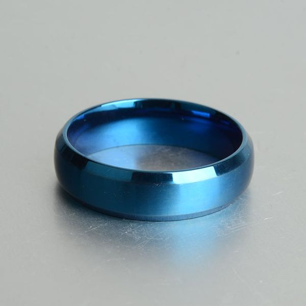 korean style jewelry classic blue titanium steel ring couple stainless steel ring jewelry, Silver
korean style jewelry classic blue titanium steel ring couple stainless steel ring jewelry, Silver