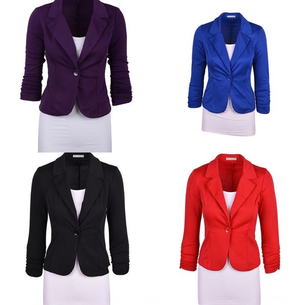 small new slim fit one button for women small suit new slim fit one button suit for coat coat women, White;black
small new slim fit one button for women small suit new slim fit one button suit for coat coat women, White;black