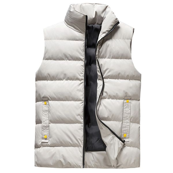 2020 mens vest winter fashion casual jacket sleeveless coats male cotton-padded men's vest men thicken waistcoats 5xl 6xl 8xl, Black;white
2020 mens vest winter fashion casual jacket sleeveless coats male cotton-padded men's vest men thicken waistcoats 5xl 6xl 8xl, Black;white