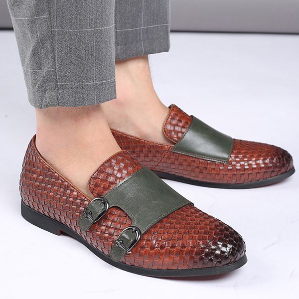 men leather shoes casual fashion leather business dress shoes men soft lightweight loafers slip on plus size 38-48, Black
men leather shoes casual fashion leather business dress shoes men soft lightweight loafers slip on plus size 38-48, Black