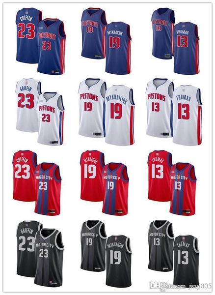 mens womens youth detroit pistons 19 sviatoslav mykhailiuk 13 khyri thomas 23 blake griffin blue white custom basketball jerseys, Black;red
mens womens youth detroit pistons 19 sviatoslav mykhailiuk 13 khyri thomas 23 blake griffin blue white custom basketball jerseys, Black;red