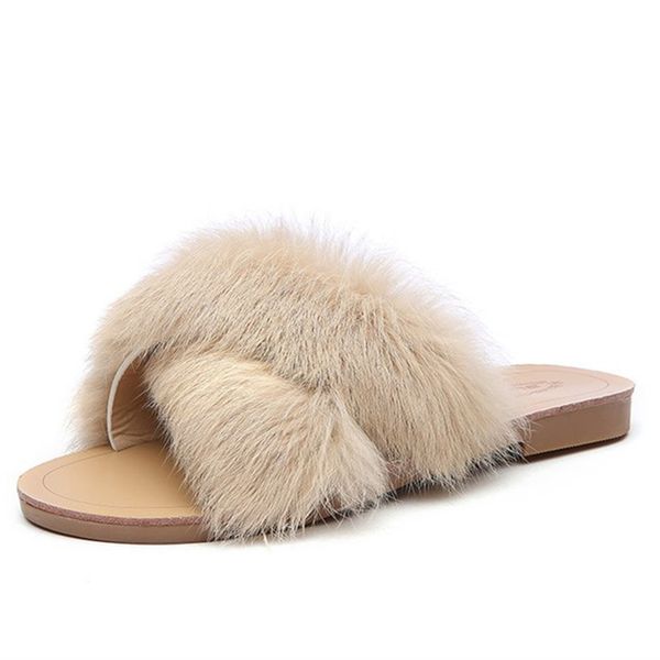 slippers women real fur platform flat shoes fashion autumn winter flip flop outdoor non-slip casual solid female comfortable, Black
slippers women real fur platform flat shoes fashion autumn winter flip flop outdoor non-slip casual solid female comfortable, Black