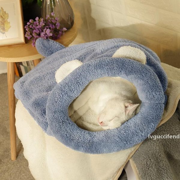 upgrade cat sleeping bag self-warming kitty sack cat kittern bed puppy small dog bumper bed ultra soft magic sleeping bag gray t200618
upgrade cat sleeping bag self-warming kitty sack cat kittern bed puppy small dog bumper bed ultra soft magic sleeping bag gray t200618