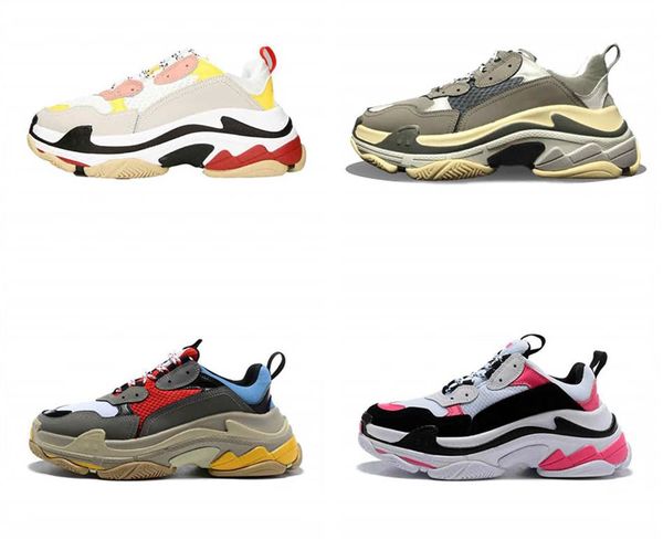new triple sshoes man woman sneaker shoes mixed colors thick heel grandpa dad shoes trainer triple-black
new triple sshoes man woman sneaker shoes mixed colors thick heel grandpa dad shoes trainer triple-black