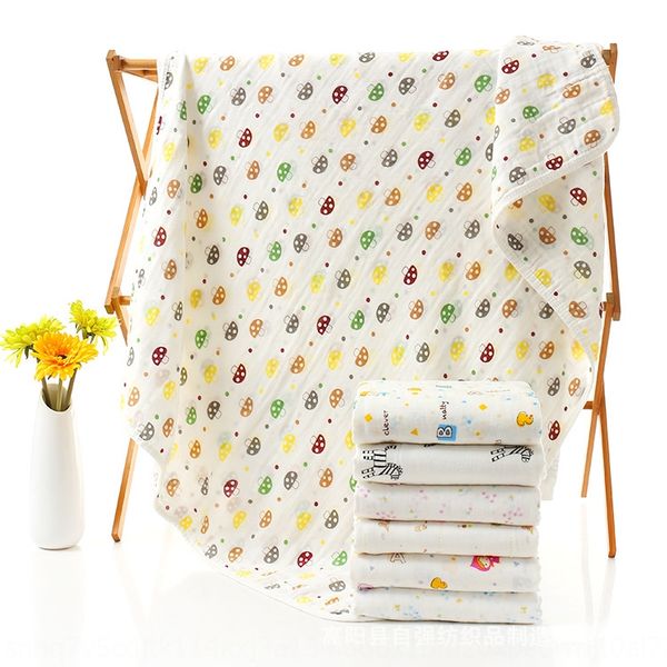 spring and autumn washed printing four-layer gauze towel children's quilt towel gauze children's quilt
spring and autumn washed printing four-layer gauze towel children's quilt towel gauze children's quilt