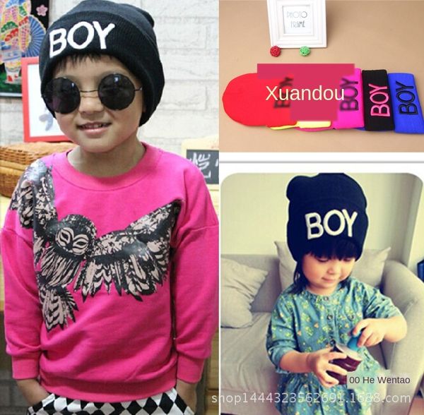 korean style autumn and winter children's pullover cap baby letter pullover knitted knitted hat boy wool hat ice cap, Yellow
korean style autumn and winter children's pullover cap baby letter pullover knitted knitted hat boy wool hat ice cap, Yellow