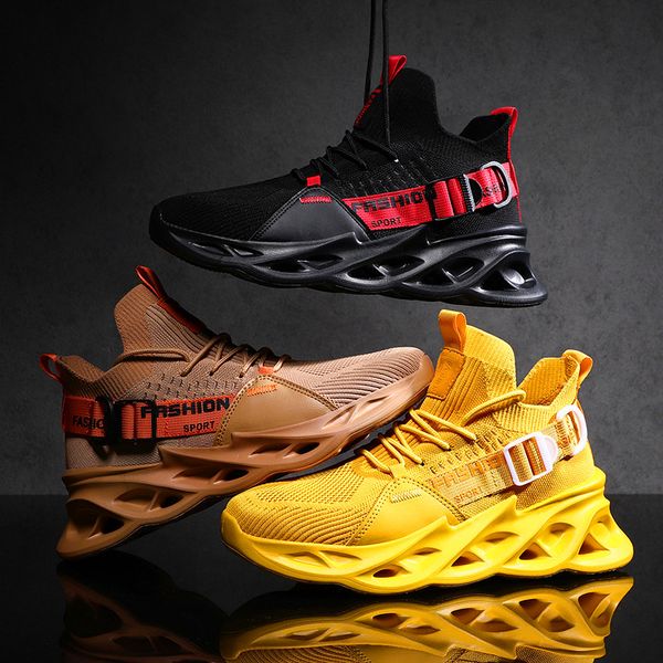 2020 new outdoor men's jogging running sneakers high-quality lace-up sports breathable knife fashion shoes zapatillas de basque, Black
2020 new outdoor men's jogging running sneakers high-quality lace-up sports breathable knife fashion shoes zapatillas de basque, Black