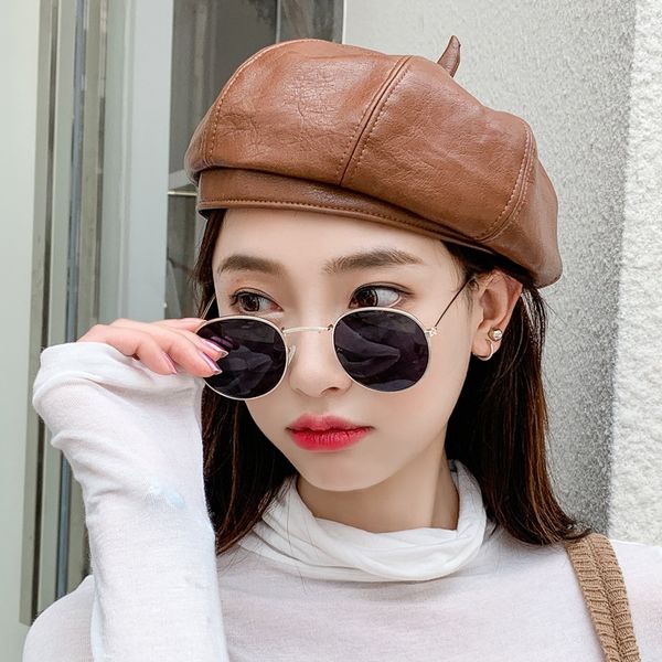 fashion female sky korean fashion casual all-match leather front baseball beret beret painter cap baseball cap, Blue;gray
fashion female sky korean fashion casual all-match leather front baseball beret beret painter cap baseball cap, Blue;gray