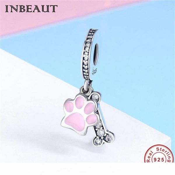 s925 cute bear paw шарм нужным дизайнер браслет 925 sterling silver pink animal footprint подвеска бисер оптовая европейские ювелирные издел, Bronze;silver
s925 cute bear paw шарм нужным дизайнер браслет 925 sterling silver pink animal footprint подвеска бисер оптовая европейские ювелирные издел, Bronze;silver