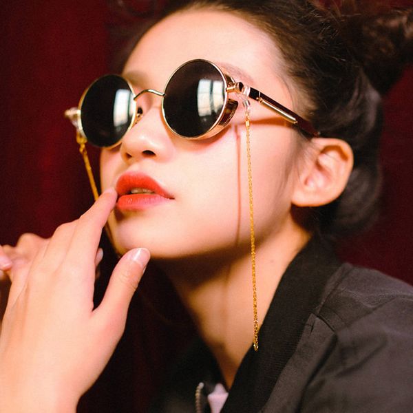sunglasses classic ladies gothic brand metal frame retro round frame sunglasses men vintage sun glasses lentes de sol mujer, White;black
sunglasses classic ladies gothic brand metal frame retro round frame sunglasses men vintage sun glasses lentes de sol mujer, White;black