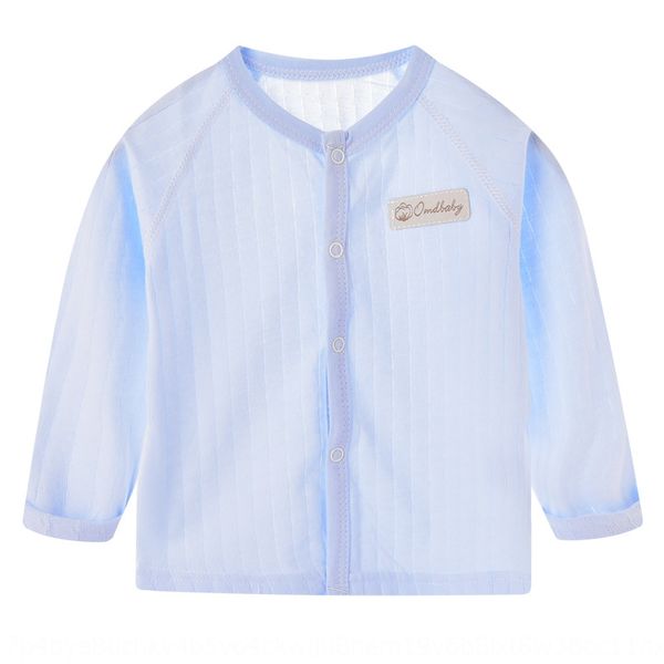ed8m5 baby thin baby cardigan summer newborn air-conditioned long-sleeved cotton coat autumn clothes autumn clothes one-piece ultra-thin, Blue
ed8m5 baby thin baby cardigan summer newborn air-conditioned long-sleeved cotton coat autumn clothes autumn clothes one-piece ultra-thin, Blue