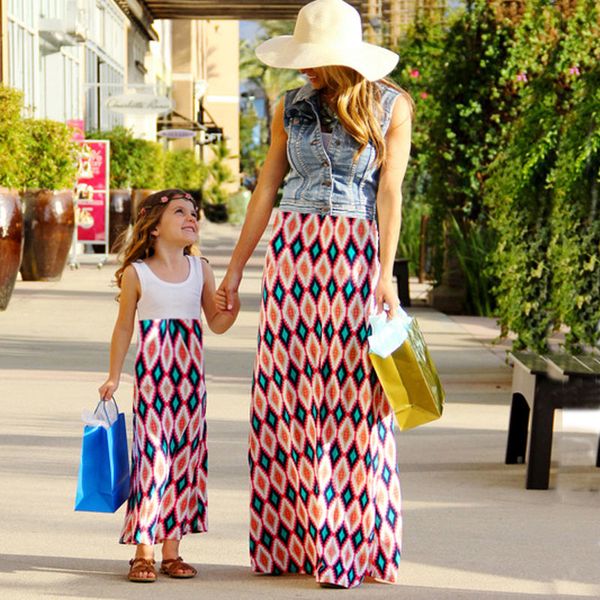 matching family outfits clothes mother daughter dresses clothes summer sleeveless bohemia long dress mom and daughter dress, Blue
matching family outfits clothes mother daughter dresses clothes summer sleeveless bohemia long dress mom and daughter dress, Blue