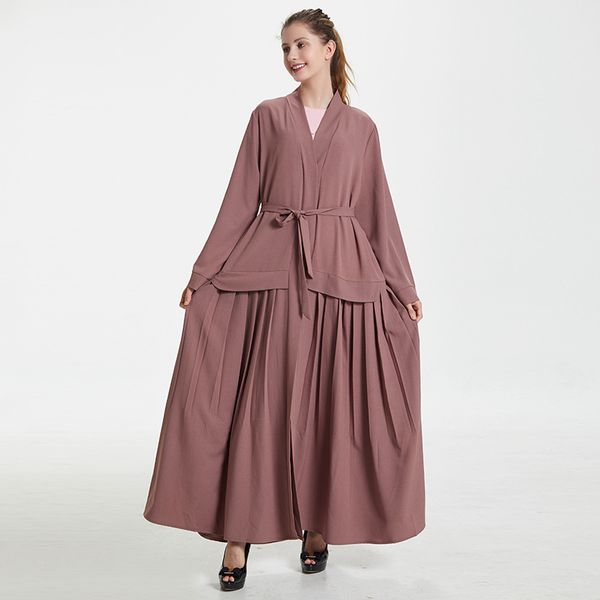 2019 abaya dubai kaftan long linen pleated muslim hijab dress women kimono cardigan robe elbise mubarak turkish islamic clothing
2019 abaya dubai kaftan long linen pleated muslim hijab dress women kimono cardigan robe elbise mubarak turkish islamic clothing