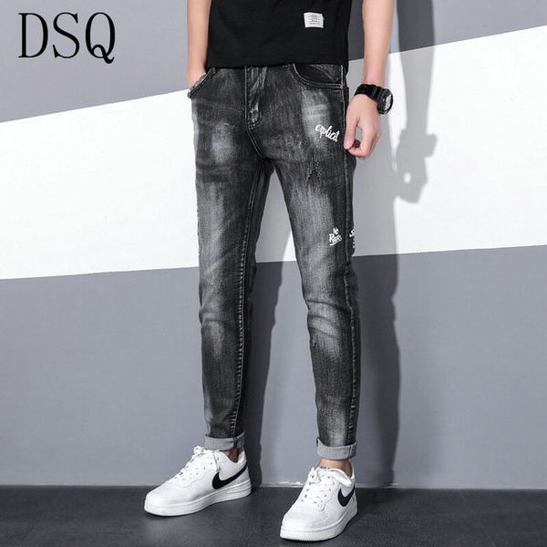 wholesale 2020 new mens distressed ripped biker jeans slim fit motorcycle biker denim for men fashion hip hop mens jeans ~~gh110, Blue
wholesale 2020 new mens distressed ripped biker jeans slim fit motorcycle biker denim for men fashion hip hop mens jeans ~~gh110, Blue