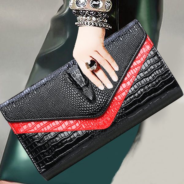 fashion 28x14cm women clutch bag alligator pu evening wedding clutch purse handbag with gold envelope party day clutch bag
fashion 28x14cm women clutch bag alligator pu evening wedding clutch purse handbag with gold envelope party day clutch bag